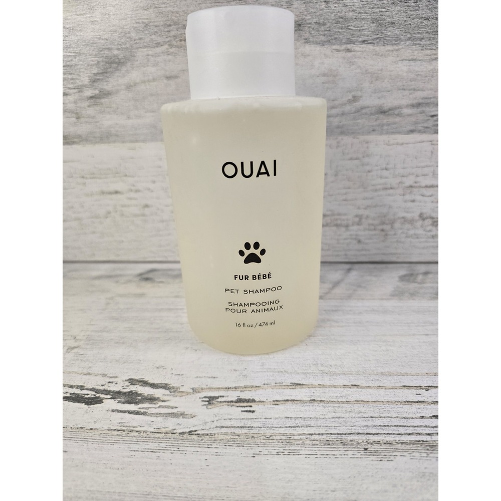 OUAI Fur Bebe Pet Shampoo 16oz Mercer St Scent Aloe Vera Rambutan Seed Extract